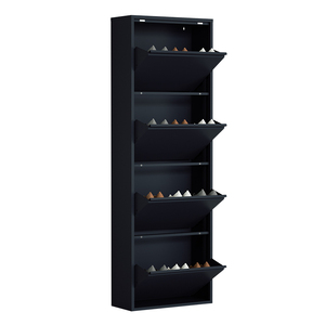 Modern Home Furniture Wall-mounted Steel <strong>Shoe</strong> Storage Cabinet Slim <strong>Shoe</strong> Cabinet Thin Metal <strong>Shoe</strong> <strong>Rack</strong> <strong>for</strong> Hallway - Product Image 1