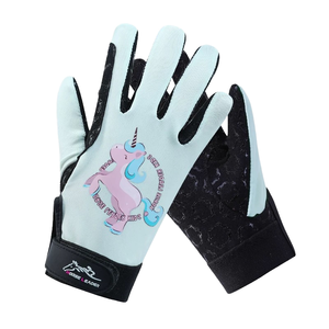 Gants équestres pour enfants OEM équipement respirant résistant à l'usure pour filles garçons équitation - Product Image 6