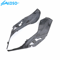 AKOSO 100% Fibre de Carbone Pré-imprégnée 3K Version OEM Cache Latéral de Réservoir de Carburant pour Moto BMW S1000RR M1000RR 2019-2026