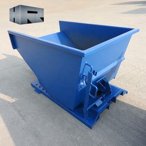 Promotion : Conteneur à déchets métallique écologique à bascule pour chariot élévateur, capacité 0,5-4 m³ - Product Image 2