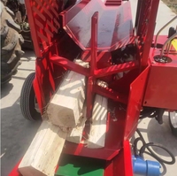 Procesador de Leña Hidráulico Automático de 30 Toneladas Accionado por Toma de Fuerza de Tractor con Palancas Hidráulicas y Cuña