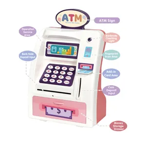 Interessant baby batterie betrieb mini atm bank spielzeug für kinder