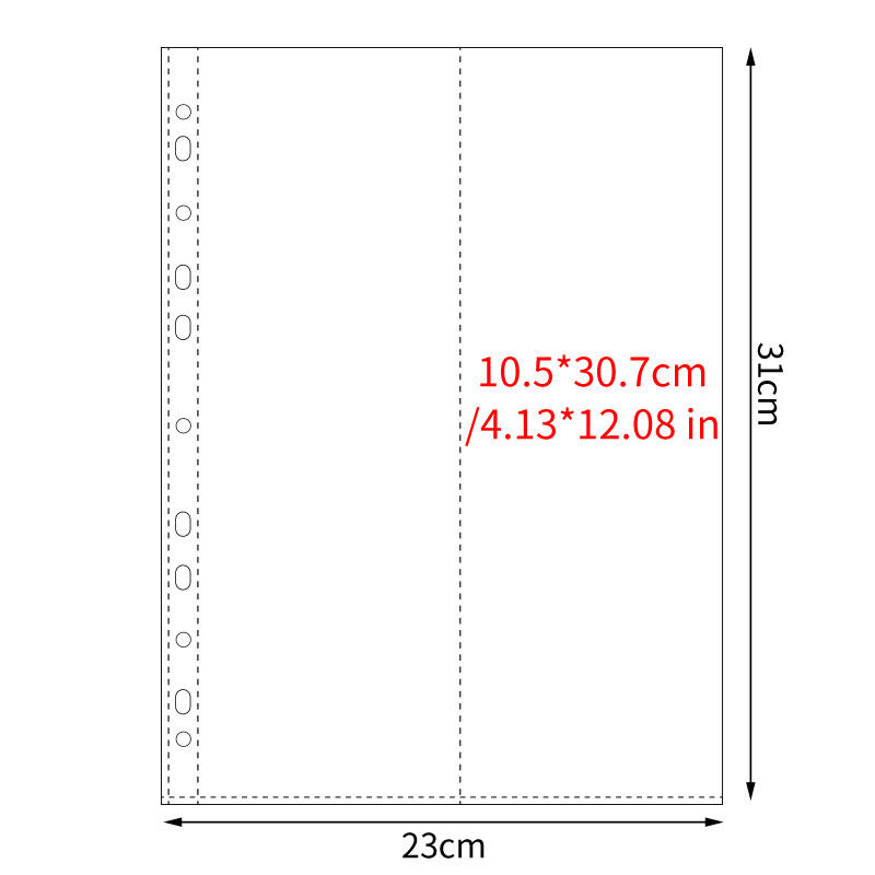 A4 2-poches verticales