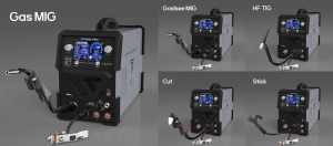 Stahlwerk PRO Saldatrice 7in1 200A Pulse MIG per Alluminio Taglio <span class=keywords><strong>Plasma</strong></span> 50A Nuovo Telaio CTM250 PRO Voltaggio 220V - Product Image 3