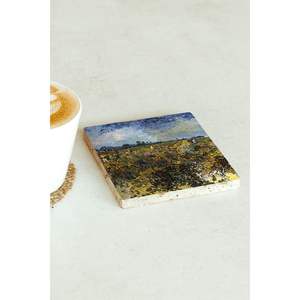 Ensemble de dessous-de-verre de la série Vincent Van Gogh, 22 motifs carrés, pour les entreprises, cadeau ou promotion - Product Image 2