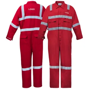 Grosir Mesin Terisolasi Coverall Tahan Air Boiler Setelan Kerja Coverall Pekerja Jumpsuit Pakaian Kerja Overall Sederhana untuk