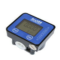 Medidor de Flujo de Aceite Electrónico Digital de Alta Precisión BRE400, Medidor de Flujo de Engranajes Elípticos para Aceite Hidráulico, Manómetro de 1/2