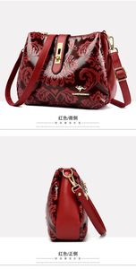 Sac fourre-tout décontracté de luxe en cuir PU pour femme, sac à main de créateur, sac à bandoulière messager pour femme, sac de shopping - Product Image 4