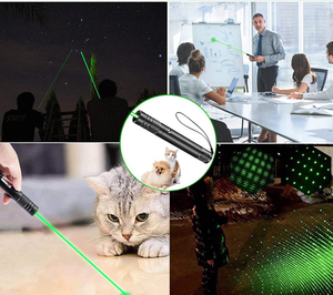 Laserpointer Transformatie Patroon Huisdier LED Schattig Laser Katten Speelgoed Interactief Helder Animatie Met Batterij Pen Speelgoed - Product Image 3