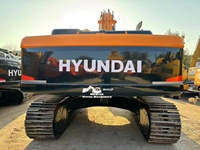 Excavatrice sur chenilles d'occasion Hyundai 305LC 30T avec système hydraulique fiable et moteur puissant pour travaux de terrassement lourds