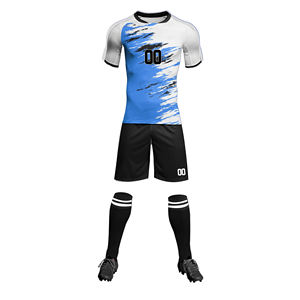 Men's High Quality Quick-Drying Soccer Wear Shirts & Tops Youth Sports Team <b>Kits</b> Custom Name Size Comfortable Soccer Uniform - Product Image 3