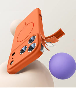 Чехол для iPhone 17 с подкладкой из микрофибры ТПУ силиконовый Магнитный чехол для телефона чехол для iPhone 17 16 Pro Max 17 Air - Product Image 3