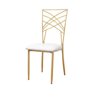 Gran oferta de LU, sillas Napoleón apilables de plástico blanco de comedor de refrigeración modernas para eventos, bodas, fiestas, apartamentos, talleres - Product Image 2