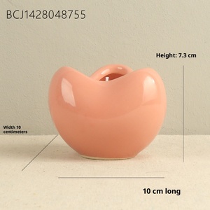 Nouveau Porte-Bougie et Pot en Céramique Créatif et Simple pour Mariages, Célébrations, Anniversaires, Commémorations - Ornement de Bougie Parfumée - Product Image 6