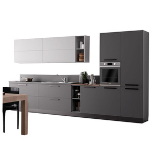 Armoire <span class=keywords><strong>de</strong></span> cuisine en bois massif, meuble avec Double <span class=keywords><strong>four</strong></span> - Product Image 4