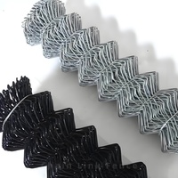 Clôture de sécurité résidentielle pour fermes et villas, en grillage losangé à mailles losangées, couleur verte, revêtement PVC, 6 mètres