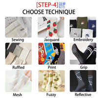 Chaussettes de yoga en tricot à logo personnalisé unisexe, manchette antidérapante avec logo Pilates Grip pour usage quotidien, jetables pour la saison de printemps