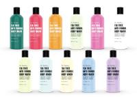 Savon liquide pour le corps à l'arbre à thé naturel, marque privée, antibactérien, antifongique, parfumé, hydratant, 250 ml, lavage des pieds