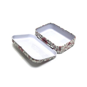 Boîte d'emballage métallique 70x50x20mm, boîte à clapet pour bonbons à la menthe, sucre, boîte de rangement miniature personnalisée imprimée - Product Image 5