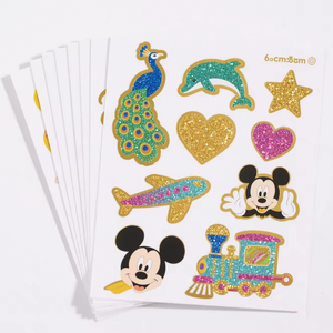 Etiqueta Adhesiva de PVC Holográfica Personalizada UV, Resistente a la Decoloración, Etiqueta Adhesiva de Dibujos Animados Troquelada, Etiquetas Adhesivas Brillantes Impermeables para Decoración - Product Image 2