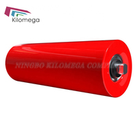 Rouleaux de support d'extraction de charbon Le plus récent Tube 3mm Return Bracket Coal Mining Carrier Rollers