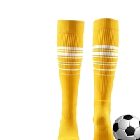 Chaussettes de football antidérapantes personnalisées, respirantes et absorbant l'humidité, chaussettes de sport pour le football