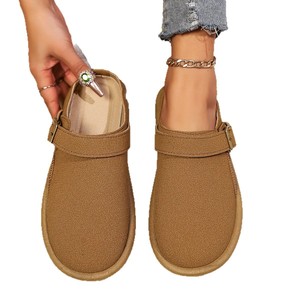 รองเท้าแตะแบบสวมครึ่งเท้าสไตล์ลำลองสำหรับผู้หญิงไซส์ใหญ่ คอลเลคชั่นฤดูใบไม้ผลิ 2025 รุ่นใหม่ สไตล์ยุโรปและอเมริกา 231 231 - Product Image 5