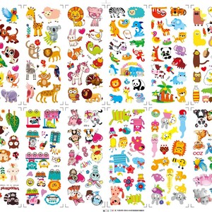 Autocollant bulle transfrontalier stéréo fait main Avengers Pikachu Frozen Princess <span class=keywords><strong>Spiderman</strong></span> <span class=keywords><strong>Petite</strong></span> Princesse - Product Image 4