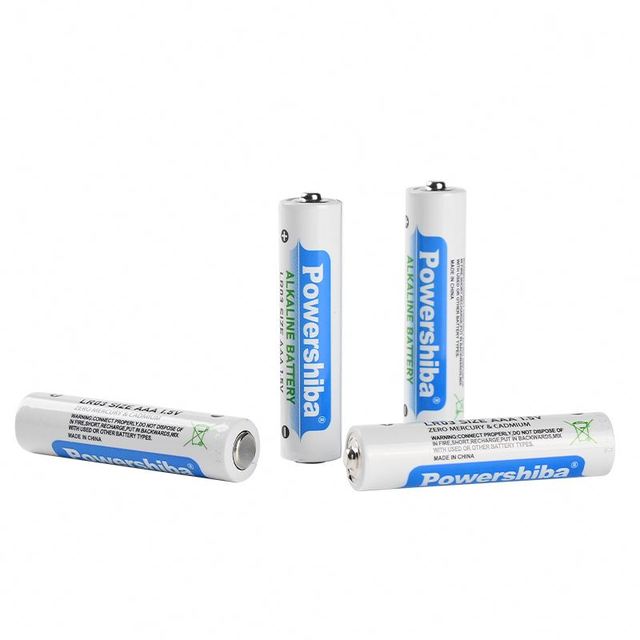 Popular 1.5v AAA Am4 Lr03 No.7 Alkaline Dry Cell Battery for Radio
