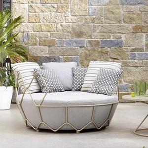 Fauteuil <span class=keywords><strong>suspendu</strong></span> en métal, design simple et moderne, pour extérieur et intérieur, type <span class=keywords><strong>nid</strong></span> d'oiseau ou berceau, idéal pour cour, chambre, salon, villa, ou comme canapé. - Product Image 1