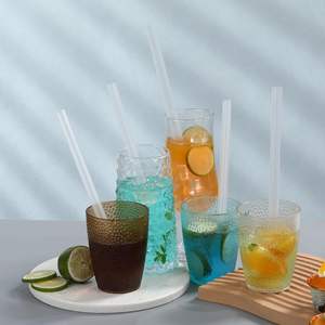 Pailles jetables en plastique pour Bubble Tea, Smoothie, Milkshake, Boba - Product Image 5