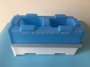 Molde de Plástico Resistente de 300*150*150mm para <span class=keywords><strong>Bloques</strong></span> de Hormigón Huecos, Moldes de <span class=keywords><strong>Bloques</strong></span> de Cemento Enclavables para Paredes - Product Image 6