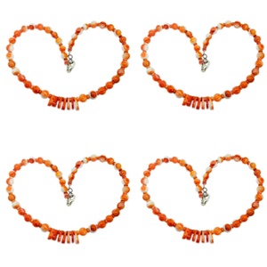 Nativo de ostra espinosa collares Kewa Santo Domingo 925 collar de plata esterlina - Product Image 6