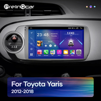 Prelingcar Android 13 para Toyota Yaris 2012 años reproductor Radio de coche Multimedia Video Carplay navegación GPS Radio Estéreo