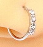 Silver without dangle