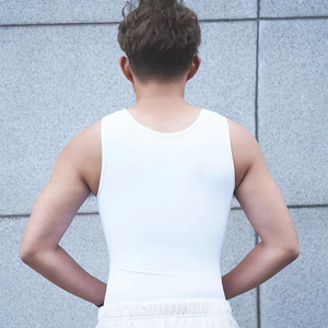 <b>Men's</b> Shapewear Slimming Body Corset <b>Vest</b> Shirt <b>Compression</b> Abdomen Tummy Belly Control Slim Waist Cincher Underwear Sports <b>Vest</b> - Product Image 2