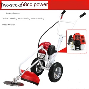 52cc Mini Hand Push Grass <b>Cutter</b> Professional DIY Safety Gasoline Mower With 1500W Power 4-stroke 2-Year Warranty Ensures Peace - Product Image 6