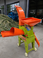 Nouvelle machine à hacher et à pétrir l'ensilage 1,5T/H, coupe-herbe multifonctionnel, déchiqueteuse, plaque en acier de 5 mm d'épaisseur, facile à utiliser