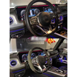 Kit d'assemblage de pare-chocs de pièces automobiles pour Mercedes benz classe <span class=keywords><strong>G</strong></span> W464/463 mise à niveau vers les jupes latérales d'amorce G63 AMG Babus - Product Image 3