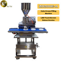 Machine de remplissage pneumatique écologique ZD200E-A avec équipement à pression d'air de 0,3-0,7 MPa pour le remplissage de confiture, de beignets et de gaufres