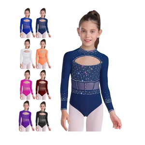 Ropa de Práctica para Niñas de 6 a 16 Años, Leotardo de Gimnasia, Body para Danza, Ropa de Danza para Actuaciones en Escenario, Clases de Danza, Entrenamiento y Competencia - Product Image 1