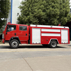 China Original Venta de fábrica de alta calidad Nuevo Diesel HOWO 4*2 Camion Incendie con 6cbm Agua y 2cbm Espuma - Product Image 3