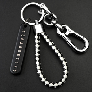 Porte-clés de voiture en métal, <span class=keywords><strong>prix</strong></span> d'usine, vente en gros, anneau de cheveux de haute qualité, porte-clés en métal - Product Image 4