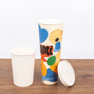 Tasse surprise de thé à bulles Boba à double paroi biodégradable écologique de <span class=keywords><strong>12</strong></span> <span class=keywords><strong>oz</strong></span> avec logo imprimé personnalisé pour le vin dans une boîte aveugle - Product Image 4