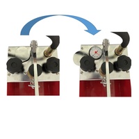 Kit de Prueba de Presión Hidráulica Manual con Bomba de Pistón para Pruebas Hidrostáticas, Manómetro, OEM, Personalizado, Latón, Hierro, Uso Comercial, 60 BAR