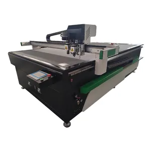 Mesin potong stiker gantungan baju cetak kustom pemotong die karton bergelombang tipe berat dengan presisi tinggi