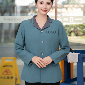 Ropa <span class=keywords><strong>de</strong></span> Trabajo para <span class=keywords><strong>Limpieza</strong></span> <span class=keywords><strong>de</strong></span> Propiedades, Ropa <span class=keywords><strong>de</strong></span> Manga Larga para Mujer, Uniformes para <span class=keywords><strong>Personal</strong></span> <span class=keywords><strong>de</strong></span> <span class=keywords><strong>Limpieza</strong></span> <span class=keywords><strong>de</strong></span> Hospitales y Comunidades, Camiseta con Logotipo Personalizado - Product Image 1