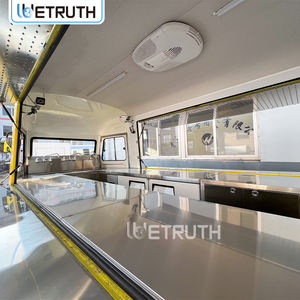 Petite camionnette alimentaire modifiée, cuisine mobile conduite, remorque de restauration compacte, food truck compact - Product Image 6