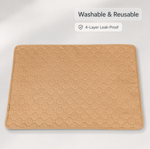 Coussinets de dressage <span class=keywords><strong>pour</strong></span> chiens super absorbants et imperméables à 4 couches, respirants et lavables, avec protection de canapé réutilisable et antidérapante. - Product Image 1
