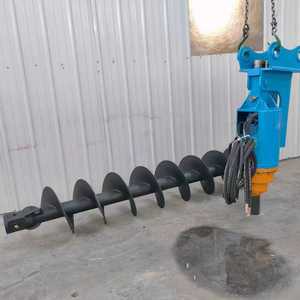 Accessoire pour mini-excavatrice, <span class=keywords><strong>tarière</strong></span> hydraulique avec forets - Product Image 2